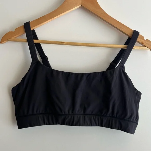 Skims Fits Everybody Scoopneck Bralette Onyx Black 2X - Picture 5 of 11